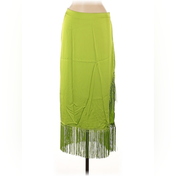 Rachel Zoe Fringe Midi Slit Skirt – Size M (NWT) - Picture 4 of 7